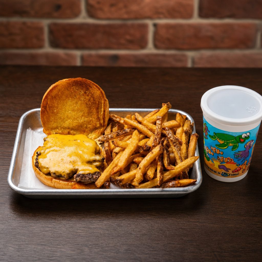 Kids Burger.
