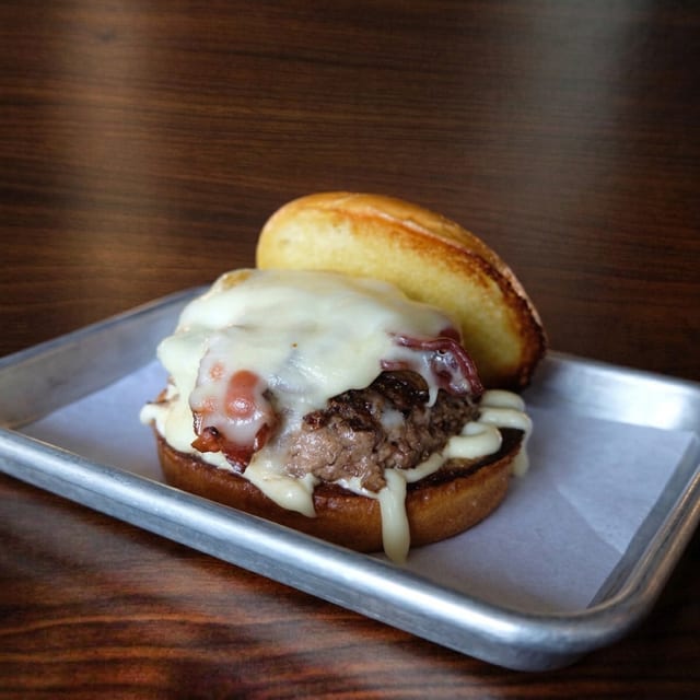Bacon Mushroom Swiss.