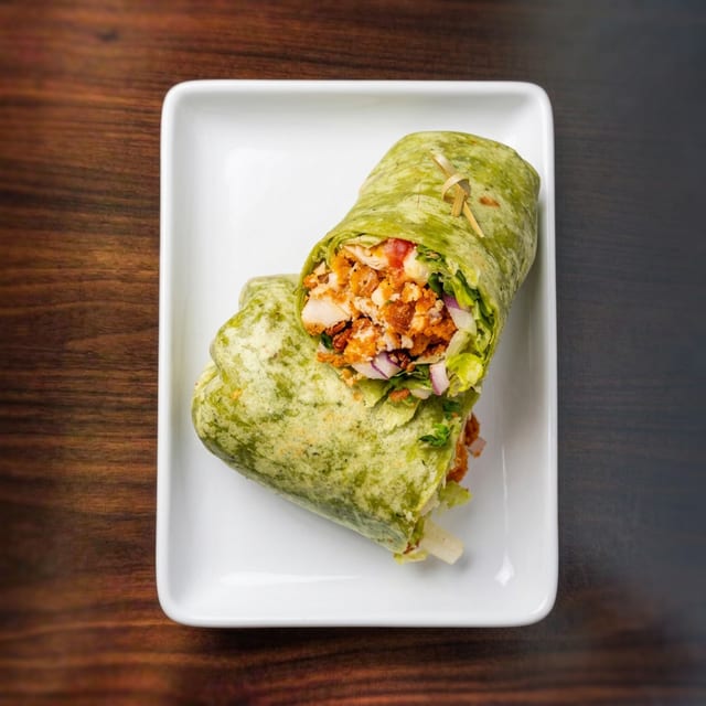 Fried Buffalo Wrap.