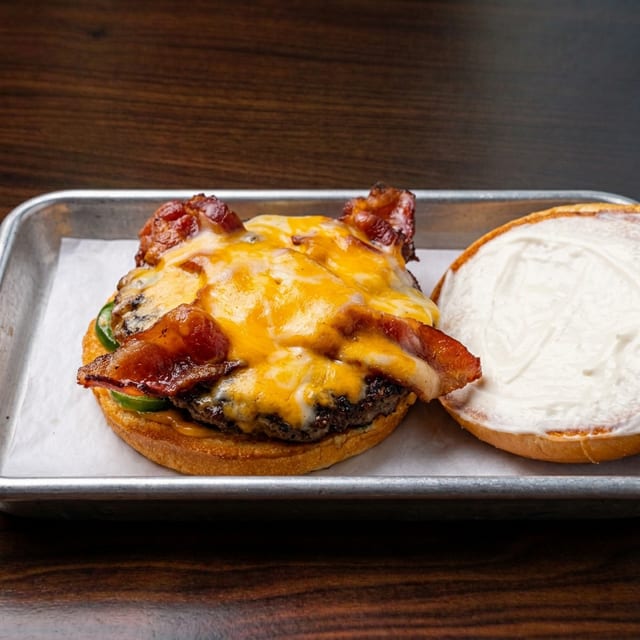 Jalapeño Popper Burger.