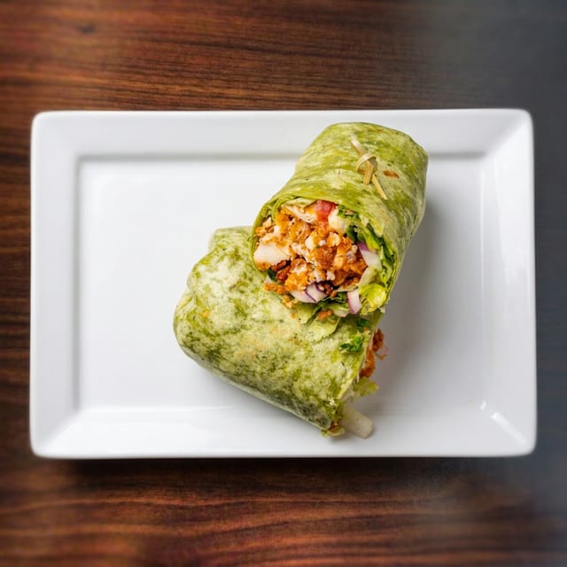 Grilled Buffalo Wrap.
